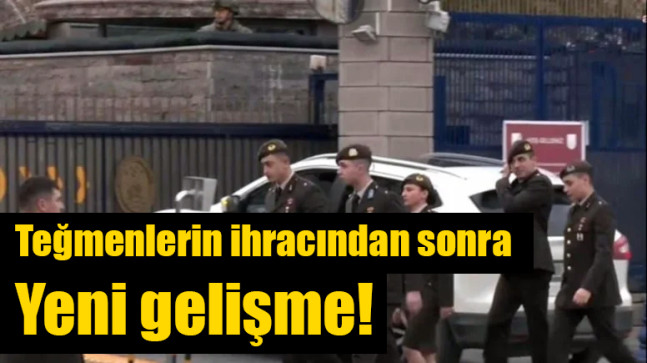 Teğmenlerin ihracından sonra yeni gelişme